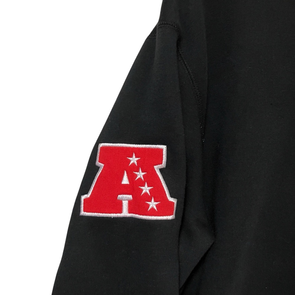NFL Pittsburgh Steelers Black Hooded Fleece Lined Zip Up Sweatshirt Jacket - Picture 3 of 13